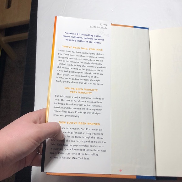 You’ve Been Warned by James Patterson hardcover - Picture 4 of 4